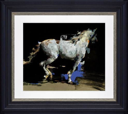 Arabian VII by Christian Hook - Framed Paper Edition